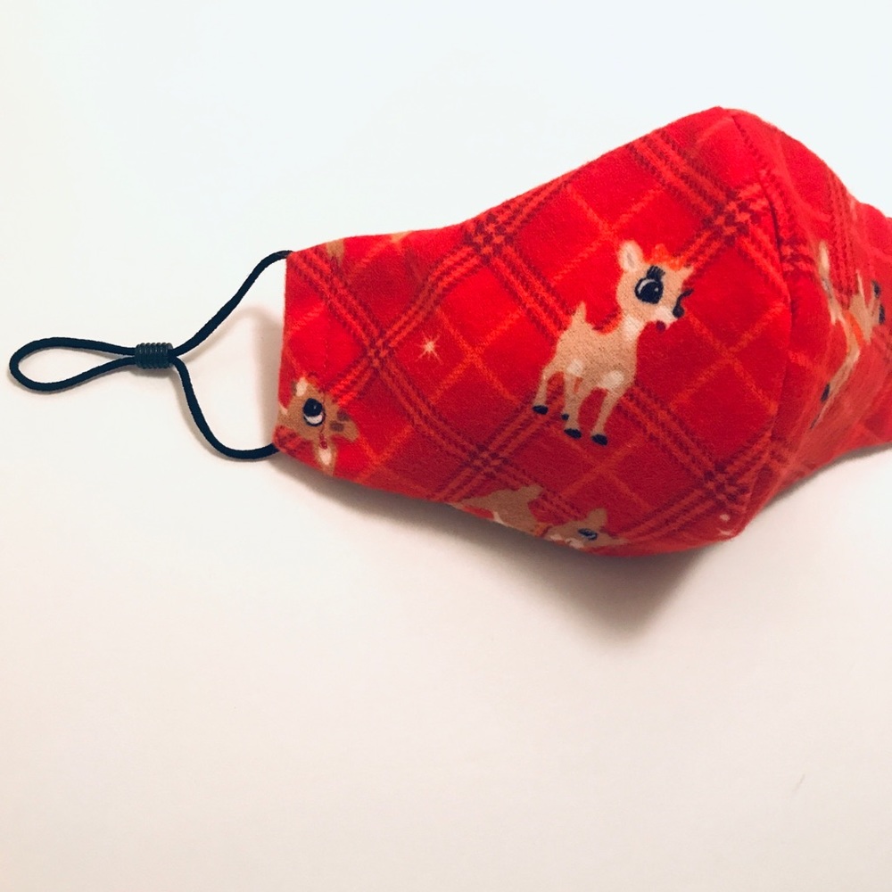 🎅🏻Rudolph Red Nosed Reindeer & Clarice Face Mask - Picture 5 of 8